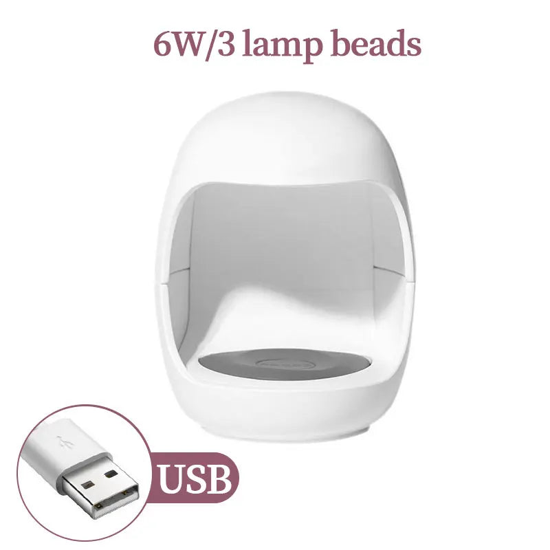 LULAA 54W USB Cabin UV LED Nail Gel Led Lamp for Nails Accessories Professional Material Nail Drying Lamp for All Manicure