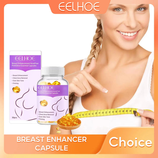 Breast Enhancement Oil Capsule Breast Firming Tightening Massage Bigger Chest Lift Oil Fast Growth Breast Bigger Capsules 30PCS