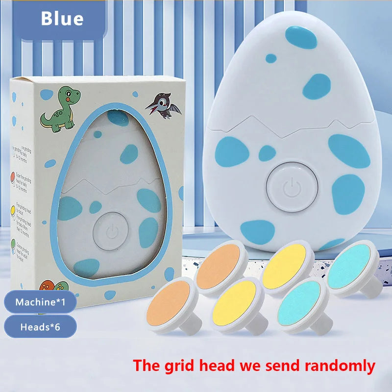 Baby Cartoon Electric Nail Trimmer Kid Nail Polisher Tool Newborn Care Kit Manicure Set Easy To Trim Nail File Clipper for Adult
