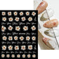 1pcs Sakura Flower 3D Nail Stickers White Cherry Blossom Nail Art Decals Spring Summer Adhesive Slider Decor Wedding Manicure