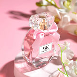 WK JALY Pink Chance Eau De Parfum, Women's Perfume - Floral & Woody, With Notes of Vanilla, Jasmine, & Rose, Idea Gift For Women
