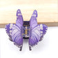 Simulation Butterfly Hair Claw Acrylic Claw Clip Temperament Grab Hair Clips for Girls Ins Trendy Hair Accessories Gift