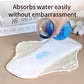 1pc Washable Sanitary Pads for Women, Reusable Menstrual Period Underwear Liners Panty Pads, 3-Layer Absorbent