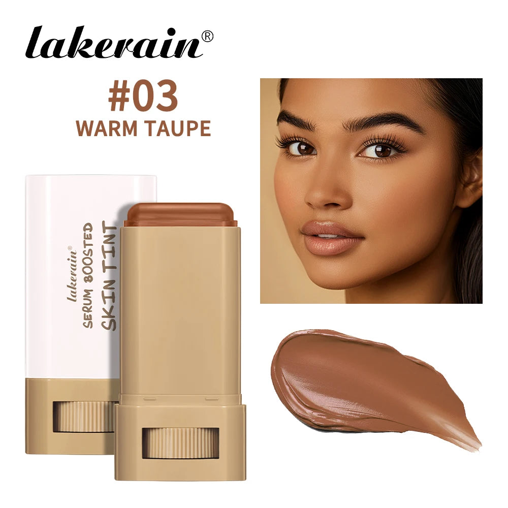 Matte Foundation Stick Waterproof Coverage Travel Flawless Eraser Foundation Stick Lightweight Enhance Skin Radiance Face Makeup