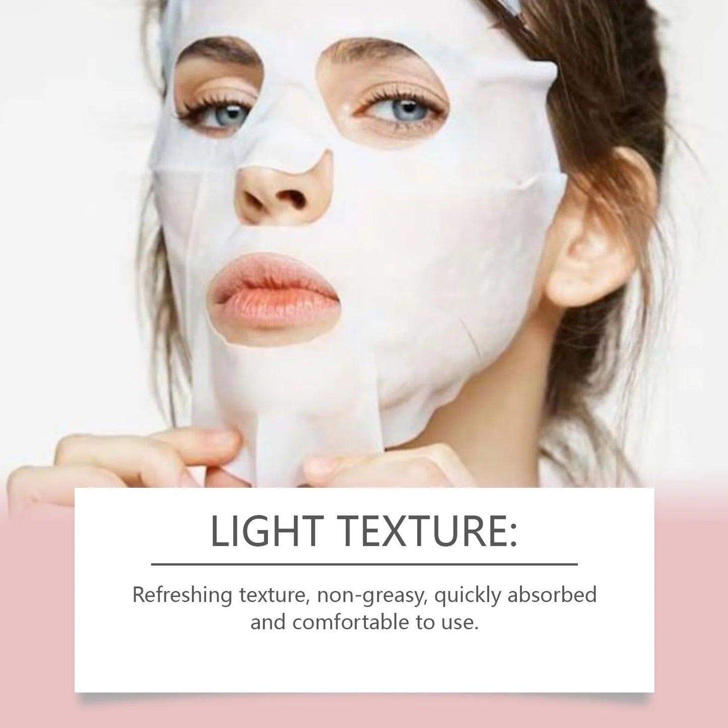 Bio-Collagen Real Deep Mask Hydrolyzed Collagen Soluble Rejuvenation Pore Shrinking Brightening Refresh Moisturizing Sheet Mask