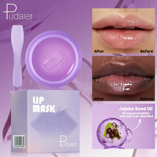Pudaier Lip Mask Dead Skin Exfoliating Cream Lightens lip lines, moisturizes lipstick, and moisturizes